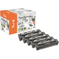 Peach PT561 toner cartridge 5 pc(s) Black, Cyan, Magenta, Yellow