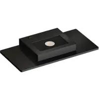 Beneito Faure Mini Pla Nera - Applique Murale Led 20W Avec Interrupteur Cct, 2700/3200/4000K, Aluminium, Éclairage Haut -