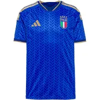 Adidas Italy 26/27 Replica Home Short Sleeve T-shirt Bleu 4XL Homme