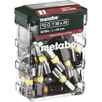 Metabo Coffret d'embouts T30, SP, 25 pièces - 626716000