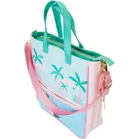 Loungefly - Torba plaowa Minnie Mouse na wakacje, torebka i portfel 2w1
