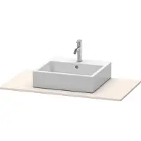 Duravit Console XSquare, 1 découpe, 1000x16x550mm, XS060E08383