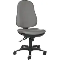 Topstar Chaise de bureau gris Trend Sy 10
