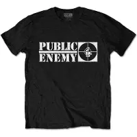 Ginza.se Hommes, T-shirt, Crosshairs Logo, Noir, (XXL)