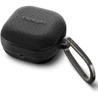 Spigen - Classic Fit (ACS11203) - Samsung Galaxy Buds 4 / Buds 4 Pro - Matte Black (Manchon pour casque d'écoute), Étui pour écouteurs + casque, Noir