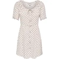 ONLY Robe-chemise 'ONLEmmia' beige clair / marron