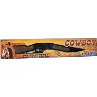Gonher Rifle 8 Shots 69.5x12x5x3 5 Cm Doré Enfants