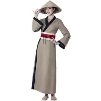 Atosa China Kimono Costume Beige XS-S Enfants