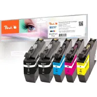 Peach 320281 - Compatible - noir - cyan - magenta - jaune - Brother - Multipack - MFCJ 5330 DW MFCJ 5335 DW MFCJ 5730 DW MFCJ 5930 DW MFCJ 6535 DW MFCJ 6730 DW MFCJ 6935 DW MFCJ... - 5 pièce(s)