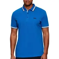 BOSS Paddy 10241663 Green Short Sleeve Polo Bleu XL Homme