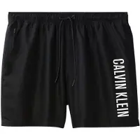 Calvin Klein Shorts de bain 'Intense Power' noir / blanc