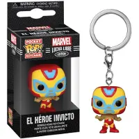 Funko POP! Porte-Clés Pop - Marvel Lucha Libre - El Heroe Invicto - Porte Clés (53893)