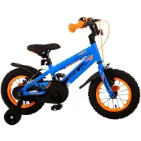 Volare Vélo pour enfants Rocky - Garçons - 12 pouces - Bleu - Deux freins à main