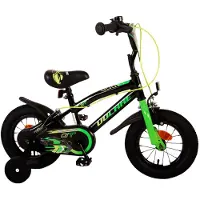Volare Vélo enfant Super GT - Garçons - 12 pouces - Vert - Deux freins à main