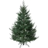 VIVANNO Sapin de Noël en polyéthylène, ÉPICÉA 210, forme naturelle, vert naturel - 148 x 210 cm