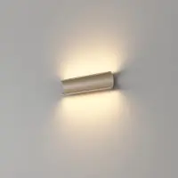 Artdelight Lampe murale indirecte Malibu Haut-bas - champagne