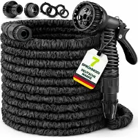 Tresko Tuyau d'arrosage flexible flexible extensible 45m