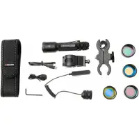 Led Lenser Ledlenser TAC6R Outdoor Set 503294 lampe de poche tactique rechargeable, 2000 lumens