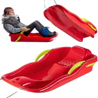 OEM Luge, plastique résistant, dispositifs de sécurité pour enfants, rouge