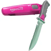 Saeko Double Edge Stainless Steel Knife Argenté