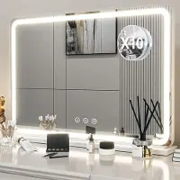 OEM Miroir de maquillage à éclairage LED avec variateur d'intensité