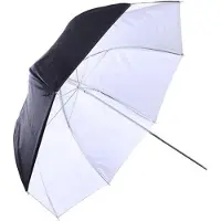 Falcon Eyes Flash parapluie UR-48WB Blanc /Noir 100 cm