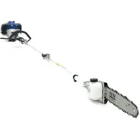 HBM 4 en 1 Débroussailleuse / coupe-herbe / taille-haie / tronçonneuse / scie à arbre - 42,7 cc