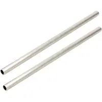 Benel Tube aluminium 2 PCs. Pour rouleaux de fond 100 cm x 5,5 cm x 2,5 mm