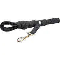 JULIUS K-9 Super-grip leash noir/gris 14mm/3m avec poignée (Chien)