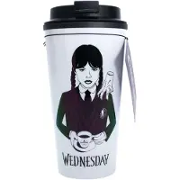 Thumbs Up Gobelet isotherme de Wednesday - pour Unisexe - blanc/noir - Taille Standard