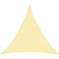 OEM Parasol triangulaire - 2 x 2 x 2 m, imperméable et anti-UV, avec 3 cordes offertes, idéal pour le jardin, la terrasse, le patio, la piscine ou le balcon