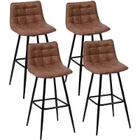 OEM Ensemble de chaises vintage en bois marron