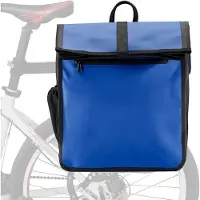 OEM Sacoche de vélo imperméable - Sacoche de vélo simple - Montage à l'arrière - Porte-bagages - Accessoires de vélo - Vélo - École - Travail - Courses