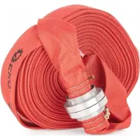 GEKO Tuyau d'incendie , 2 pouces, 30 mètres, avec raccords rapides G70035