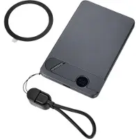 Troika Powerbank 3-en-1 avec 5000 mAh – STROMKONSERVE 5 – recharge rapide sans fil (jusqu'à 15 W), compatible avec MagSafe