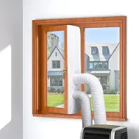 OEM Kit d'étanchéité à l'air - Kit d'étanchéité à l'air pour climatiseurs et séchoirs, grues pivotantes, lucarnes, blanc, aucun perçage nécessaire