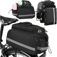 OEM Dossier - Dossier individuel imperméable - Dossier arrière - Porte-bagages - Accessoires de vélo - Vélo - École - Travail - Courses