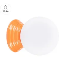 Sollux Applique ZORI orange IP44 1xG9 8W céramique émaillée/verre 12x16x12cm