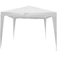 Gardeness Gazebo démontable en acier et polyester 3 x 3 m North