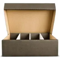 Collect-it.de collectXP - Boîte de rangement géante pour 4 000 cartes - Rangement pour tous les jeux de cartes à collectionner (Magic, Pokémon, Yu-Gi-Oh! et autres) (noir)