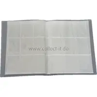 Collect-it.de Classeur vide - 24 pages (432 cartes) - Idéal pour les images/cartes à collectionner - Couleur neutre