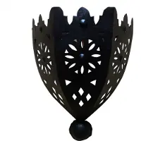 Marrakesch Orient & Mediterran Interior Applique marocaine Kamal 26cm | Artisanat vintage style boho