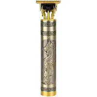 SOKANY , tondeuse sans fil en métal avec une autonomie de 3 heures pour des contours précis, couleur bronze