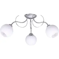 Lihgt home Plafonnier classique avec abat-jour en verre LED