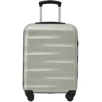 Aiorber Valise, bagage à main, 20 pouces, coque dure, design multifonctionnel, roues silencieuses, serrure TSA,plastique, 56,5x36x20cm, vert