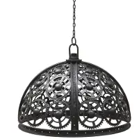 Marrakesch Orient & Mediterran Interior Suspension Aapaam XXL - Suspension industrielle en fer, 65 cm