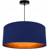 Light hom Plafonnier Suspension Lustre Doré Abat-Jour Led