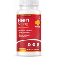 GLOBAL D LTD Heart Strong – Comprimés pour soutenir le système cardiovasculaire et le bien-être général - 60 comprimés