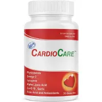 GLOBAL D LTD CardioCare – Gélules pour le bien-être cardiaque et cardiovasculaire – 30 gélules