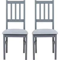 LeafDesign CHAISE DE SALLE À MANGER - Lot de 2 Bos 4 graphite hygge 91